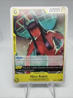 One Piece CCG Nico Robin OP09-107 Learn Together Set Rare Non-Foil NM - Image 1
