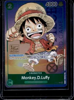 2023 One Piece 1st Anniversary Tournament Monkey D Luffy Promo #P-037 - Image 1