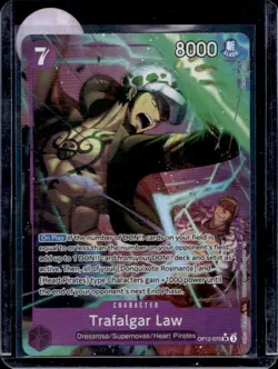 2025 One Piece Legacy of the Master Trafalgar Law Alternate Art #OP12-073 - Image 1
