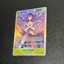Nico Robin EB03-055 SR Foil English One Piece TCG Card - Image 2