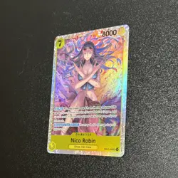 Nico Robin EB03-055 SR Foil English One Piece TCG Card - Image 3