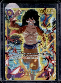 2024 One Piece Emperors in the New World Monkey.D.Luffy Secret Rare #OP09-119 - Image 1