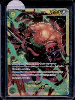 2024 One Piece The Best Roronoa Zoro Secret Rare #OP06-118 - Image 1