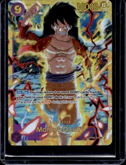 2024 One Piece Emperors in the New World Monkey.D.Luffy Secret Rare #OP09-119 - Image 1