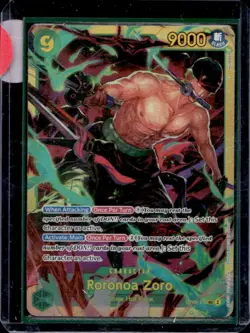 2024 One Piece Wings of The Captain Roronoa Zoro Secret Rare #OP06-118 - Image 1
