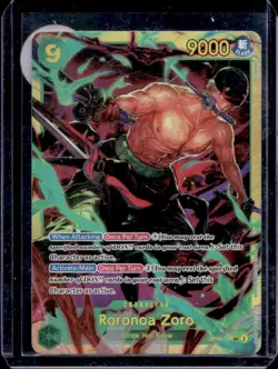 2024 One Piece The Best Roronoa Zoro Secret Rare #OP06-118 - Image 1