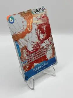 One Piece CCG TCG Portgas D. Ace OP07-053 3rd Anniversary Treasure Campaign MINT - Image 2