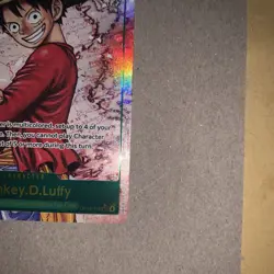 Monkey D Luffy SEC Alt Art OP13-118 Carrying On His Will One Piece | - Image 5