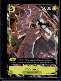 2025 One Piece Starter Deck Rob Lucci Promo #ST29-013 - Image 1