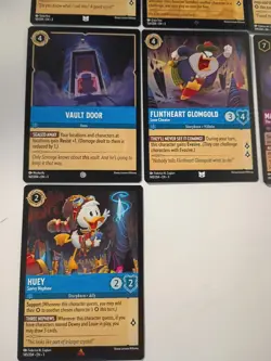 Lorcana Duck Tales Lot 13 Cards (1 Scrooge Mcduck Foil 154/204) - Image 5