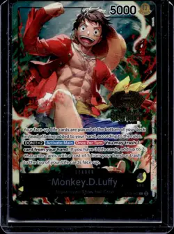 2024 One Piece 2nd Anniversary Tournament Winner Monkey D Luffy #ST13-003 - Image 1