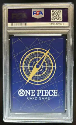 2025 One Piece OP11 Japanese Monkey D. Luffy Manga Alternate Art #118 PSA 10 - Image 2