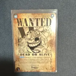 Namco One Piece Buggy Wanted OP09-051 Emperors in the New World Character - Image 1