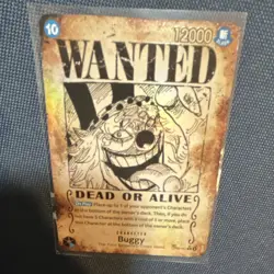 Namco One Piece Buggy Wanted OP09-051 Emperors in the New World Character - Image 4