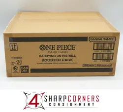 ONE PIECE OP-13 ENGLISH CARRYING ON HIS WILL 12-BOX BOOSTER CASE FACTORY SEALED - Image 3