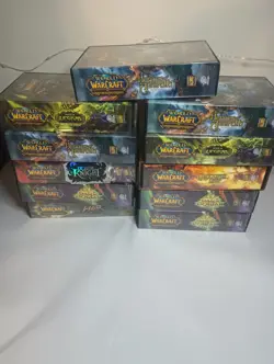 2000s World Of Warcraft PVP Battle Deck Box & TCG Card Lot (11) - Image 1