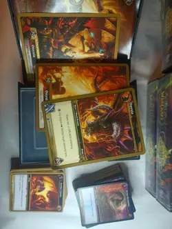 2000s World Of Warcraft PVP Battle Deck Box & TCG Card Lot (11) - Image 5