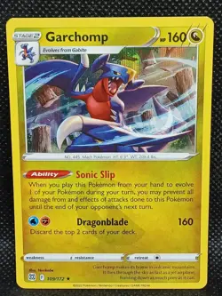 Garchomp Holo Rare 109/172 Brilliant Stars Pokemon TCG Card NM-Mint - Image 1