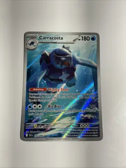 Carracosta 107/086 Sv: Black Bolt Holo Pokemon TCG Illustration Rare Card - Image 1