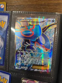 Pokemon Kyogre EX Full Art Ultra Rare Holo 148/160 XY Primal Clash 180 HP Card - Image 1