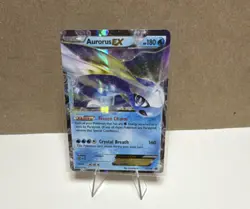 Pokemon Aurorus EX Promo XY102 XY Full Art Holo 180 HP Card - Image 1