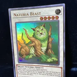 YUGIOH DUPO-EN091 Naturia Beast Ultra Rare 1st Edtion Card - Image 2