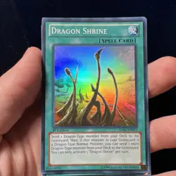 YUGIOH DRAGON SHRINE SDBE-EN019 1ST Edition SUPER Rare X3 Card - Image 2