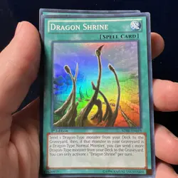 YUGIOH DRAGON SHRINE SDBE-EN019 1ST Edition SUPER Rare X3 Card - Image 3