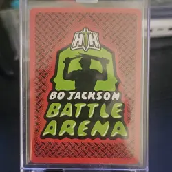 2016 Bo Jackson Battle Arena PB Buckets Hex Icon Card IBF-12 - Image 2