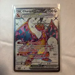 Pokemon TCG Charizard ex Tera Holo Promo Card – SVP EN 056 – Scarlet & Violet - Image 1