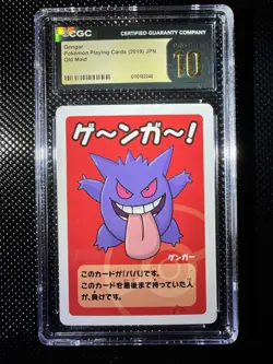 2019 Pokemon Gengar Old Maid CGC Pristine 10 Japanese Pokemon Card - Image 1
