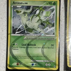 Nintendo Pokemon TCG Holo Arceus Arceus Set AR1-AR8 2009 Lot (8 Cards) - Image 2