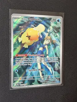 Pokemon TCG Destined Rivals Misty's Psyduck Illustration Rare Card 193/182 - Image 5