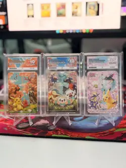 2020-21-22 Pokemon Let’s have Fun Promo Sticker Card Ace 10 Japanese SEQUENTIAL - Image 1