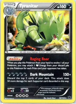 Tyranitar - 56/124 (Cosmos Holo) Promo Miscellaneous Cards & Products 056/124 NM - Image 1