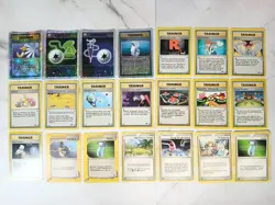 45 Card Vintage Pokemon Trainer Lot WOTC Era 4 Holo 2 Trainer, 2 Special E 12/15 - Image 1