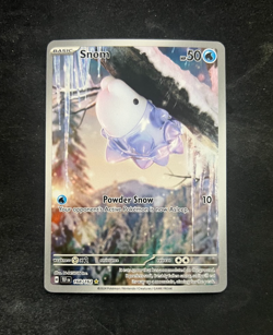 Snom 168/162 Scarlet & Violet Temporal Forces Pokemon Card NM Pack Fresh - Image 1