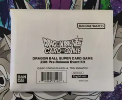Dragon Ball Super Card Game Z05 Pre Release Event Kit 2023 Critical Blow Sealed - Image 1