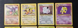 Vintage Pokemon WOTC 12-Card Lot – 4 Holos Aerodactyl, Jolteon, Clefairy, Hypno - Image 2