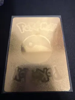 Super Fire-breathing Dragon 083/110 HP132540 Gold Foil Fan Art Display Card - Image 2