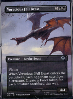 Voracious Fell Beast NM-Mint Magic The Gathering - Image 1