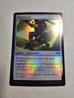 Skateboard (FOIL) x1 - MTG Teenage Mutant Ninja Turtles TMT #178 - Image 1