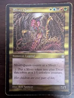 MTG Sliver Queen English *MP* Stronghold Magic The Gathering - Image 1