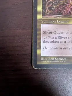 MTG Sliver Queen English *MP* Stronghold Magic The Gathering - Image 5