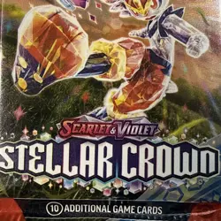 Pokemon TCG Stellar Crown Scarlet and Violet Booster Pack - SV07 New Sealed - Image 4