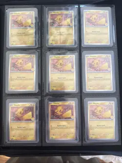Pokemon Pikachu 051/162 2026 Pokemon Day Stamped Promo 30th Anniversary Qty.9 - Image 1