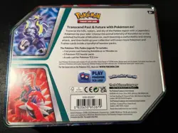 🔥2023 Pokemon Paldea Legends Koraidon EX Tin w/5 TCG Booster Packs/1 Foil Promo - Image 2