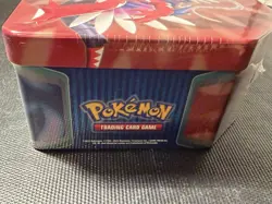 🔥2023 Pokemon Paldea Legends Koraidon EX Tin w/5 TCG Booster Packs/1 Foil Promo - Image 5