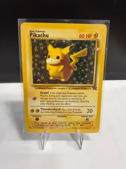 Pikachu 1 Promo Wizards Black Star Promos Pokemon LP - Image 1