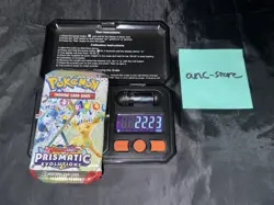 Heavy! 22.23g Pokemon PRISMATIC EVOLUTIONS 🔥 Booster Pack New Sealed - Image 1